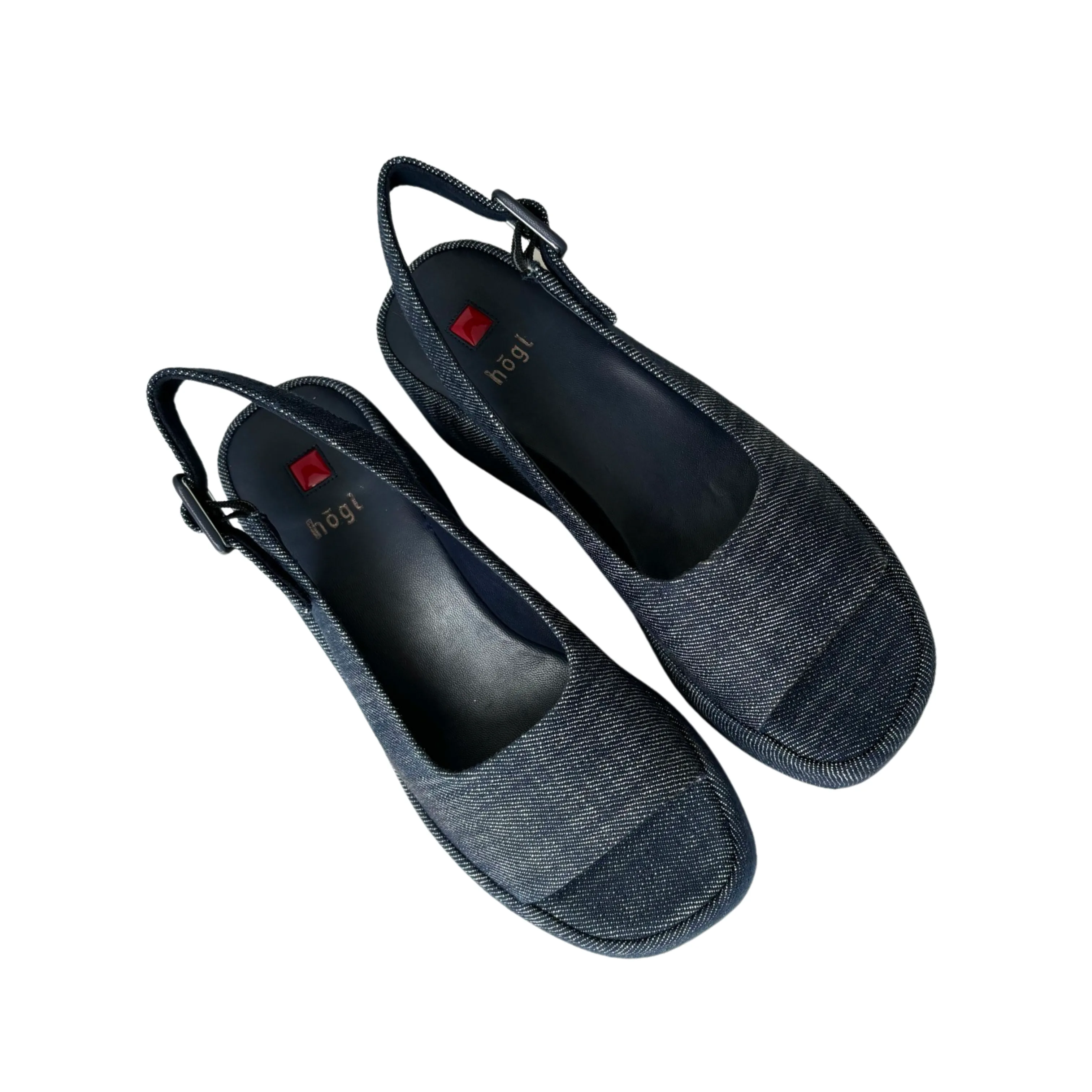 102519 Denim Platform Sandal