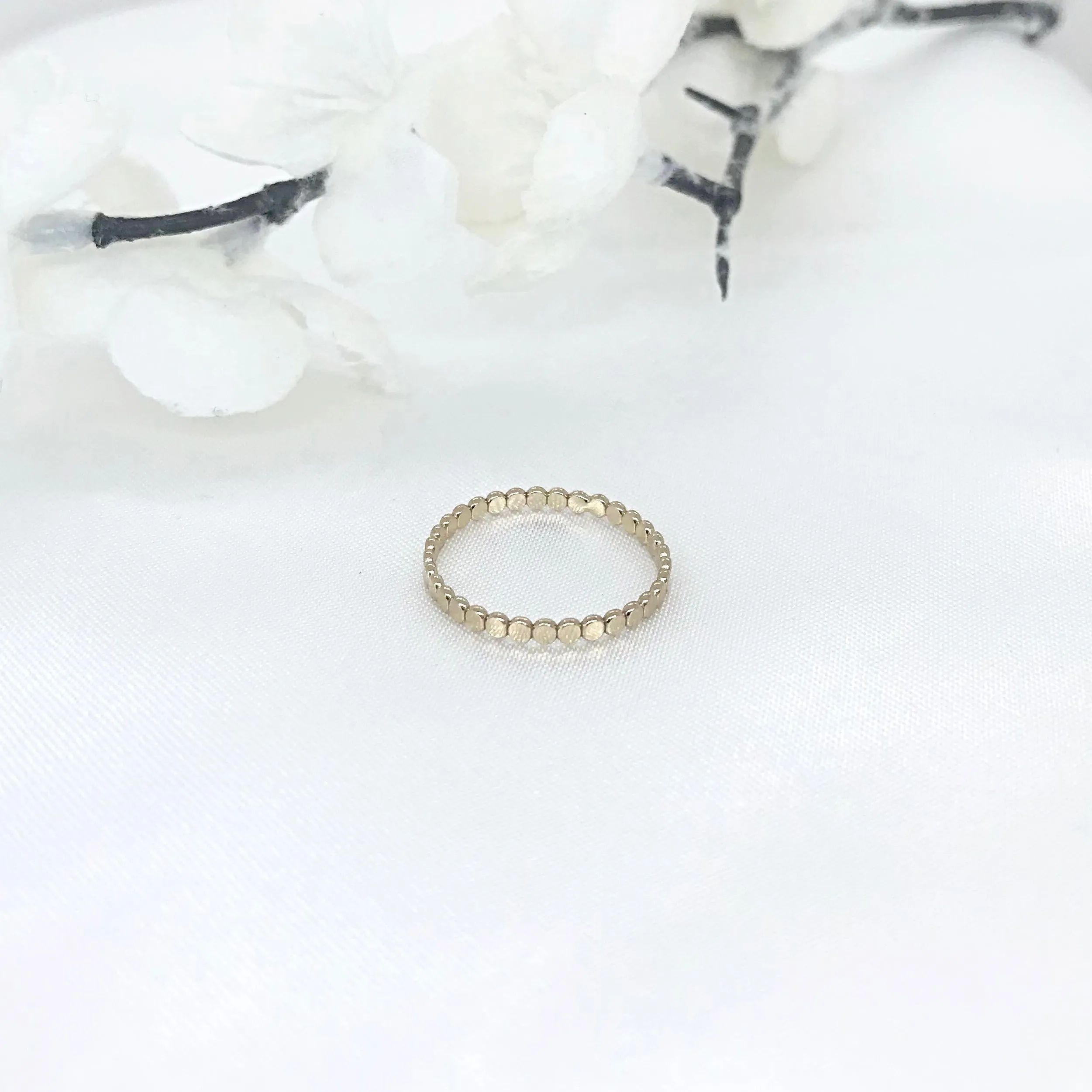 14k Gold Filled Circle Ring