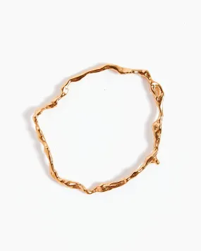 18K Gold Plated Drip Bracelet