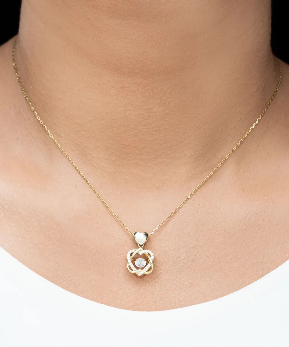 30th Birthday Heart Knot Gold Necklace You've Reached A Beautiful Milestone And It's Time To Reflect On Your Journey