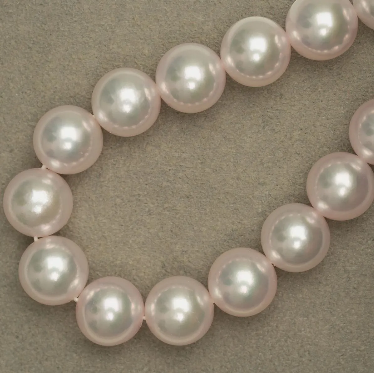 7.50-7.95 mm GIA Certified Hanadama Akoya Pearl Necklace