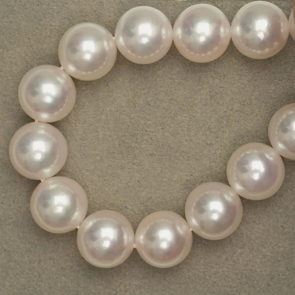 8.13-8.50 mm GIA Certified Hanadama Akoya Pearl Necklace