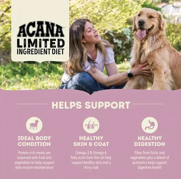 ACANA Singles Lamb & Apple Recipe Grain Free Dry Dog Food