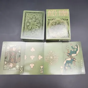 Aces High Weed Playing Cards