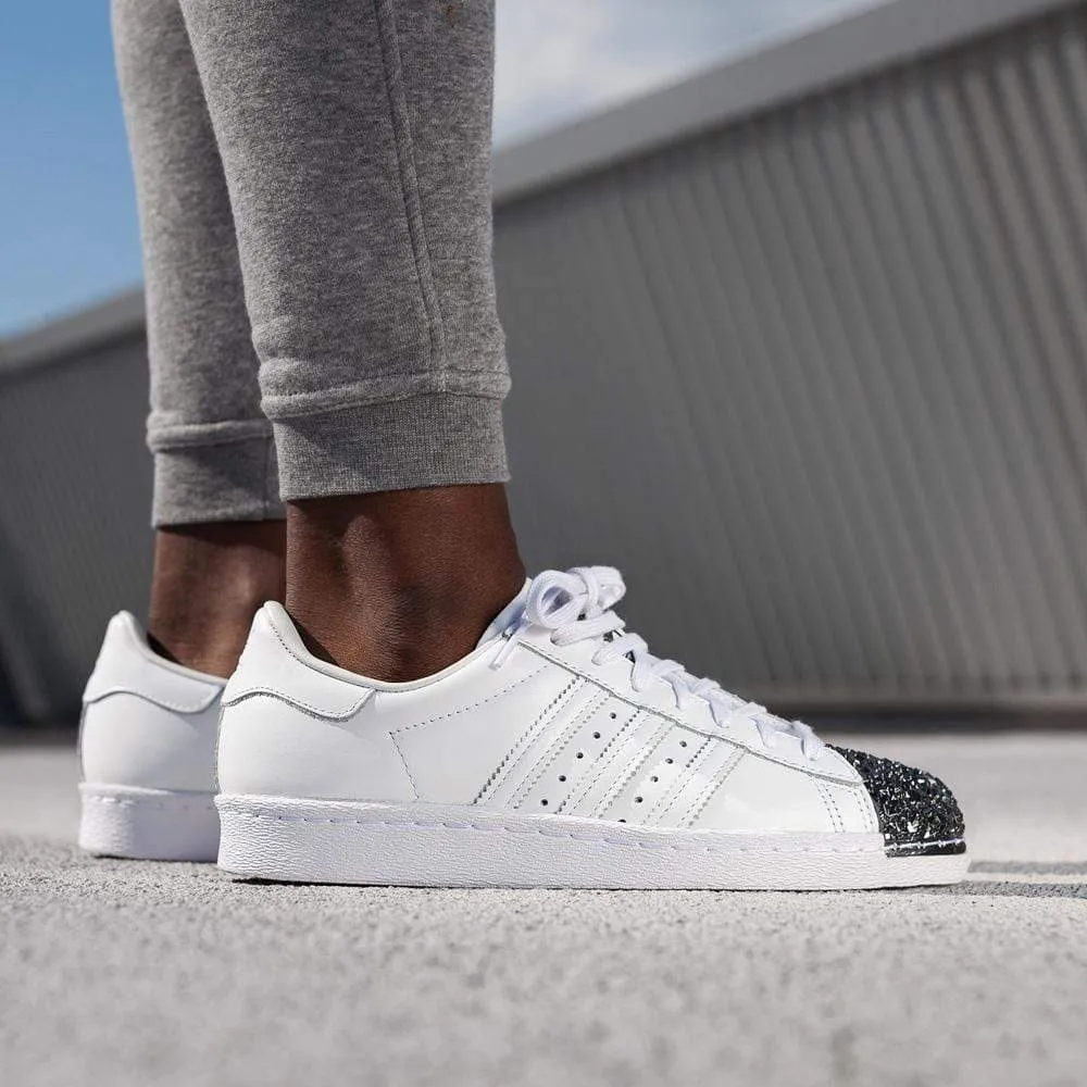 Adidas Women's Superstar Metal Toe W "White & Black"