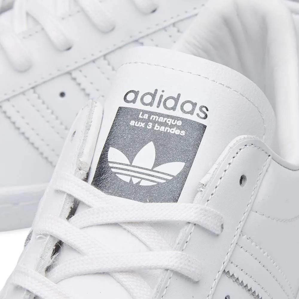 Adidas Women's Superstar Metal Toe W "White & Black"