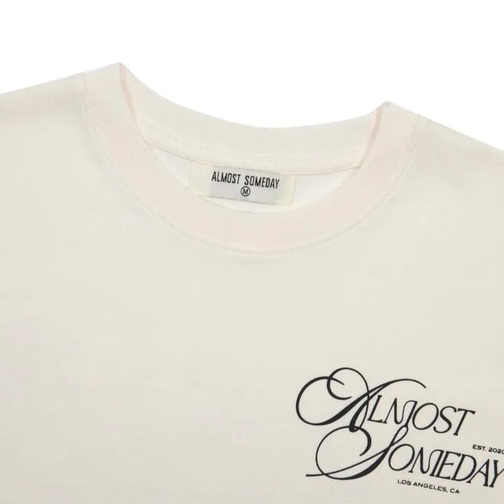 Almost Someday Stairway Tee (Cream) C10-22