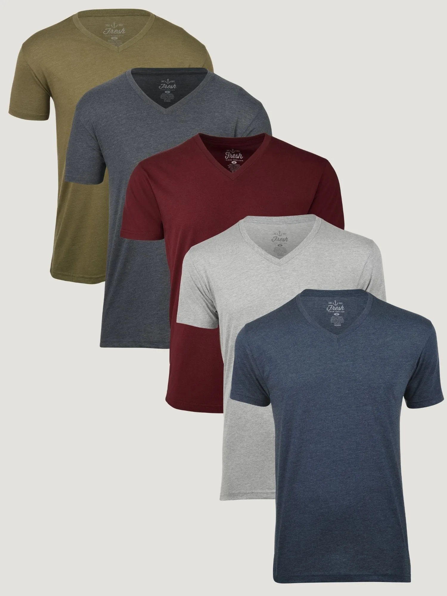 Anchored V-Neck 5-Pack