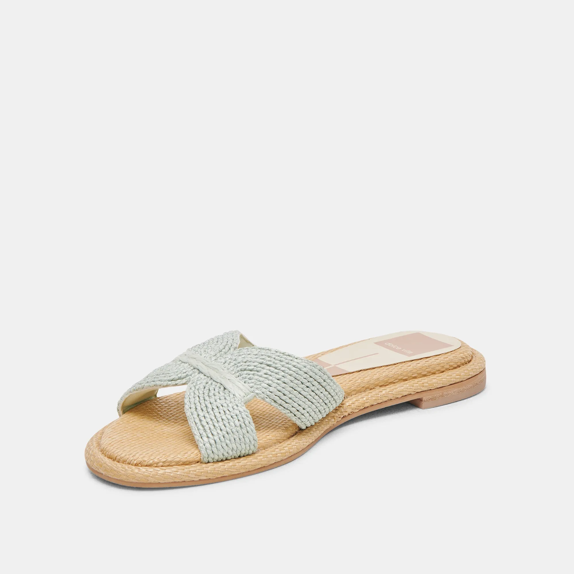 ATOMIC WIDE SANDALS MINT RAFFIA