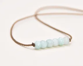 Bohemian Necklace-1064-Amazonite