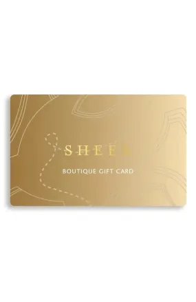 Boutique Gift Card