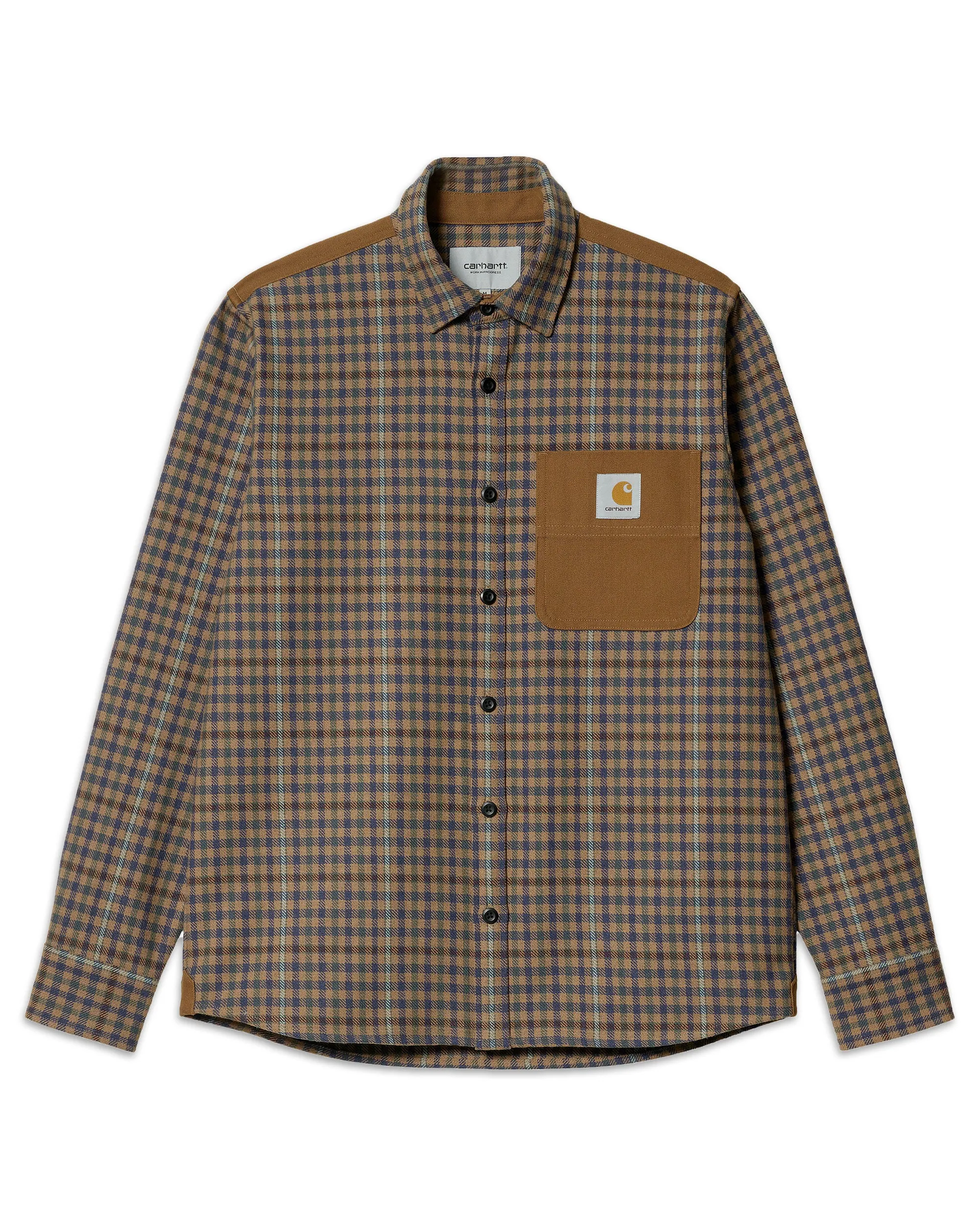 Carhartt Wip L-S Asher Shirt Asher Check