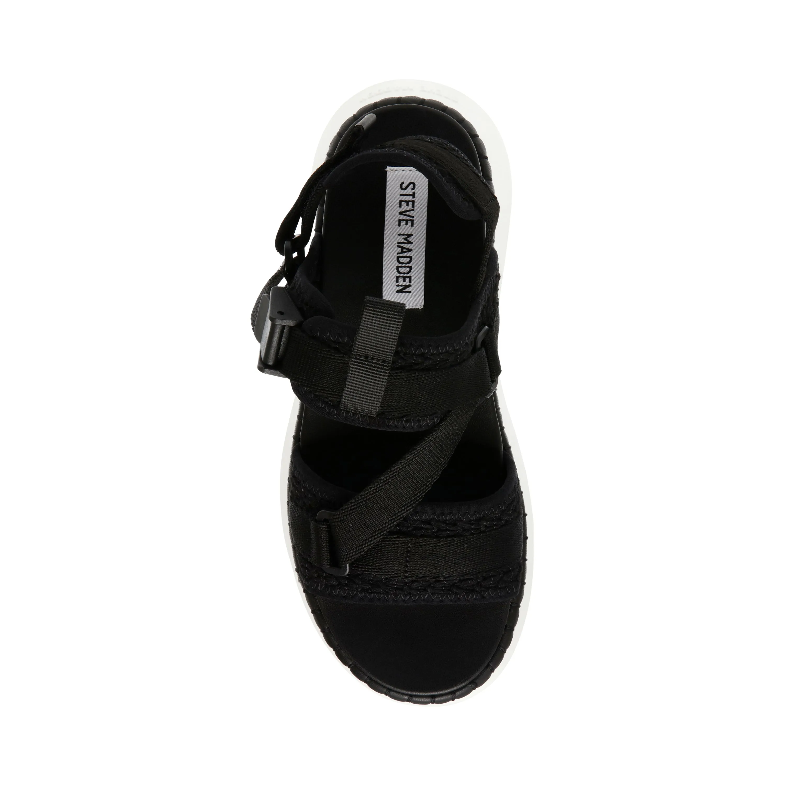 Decorum Sandal BLACK/WHTE