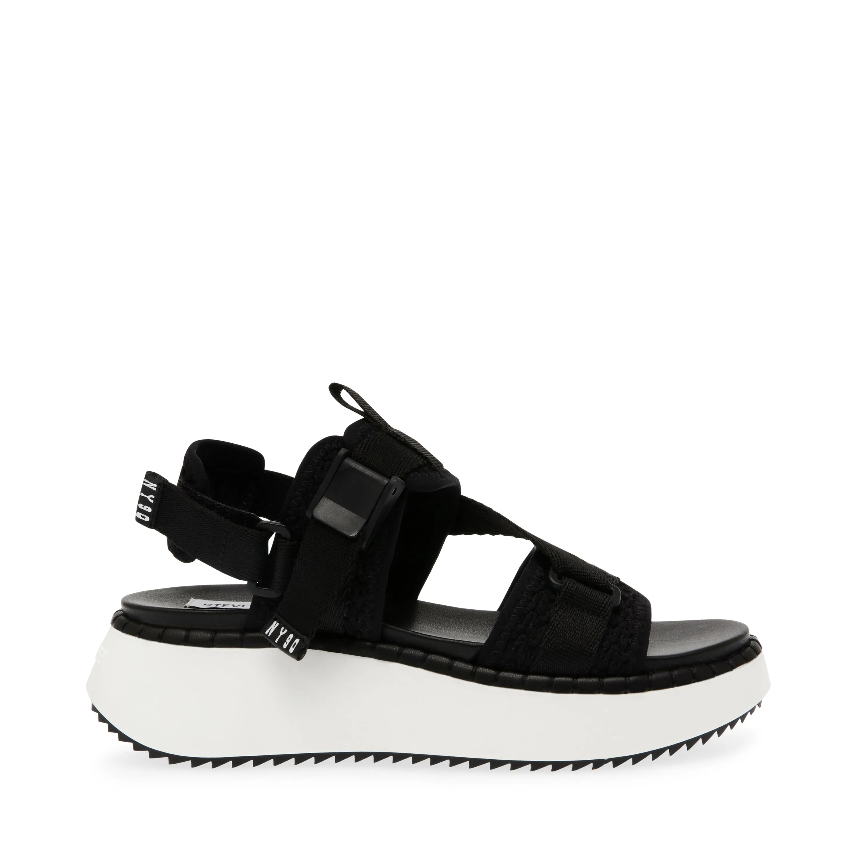 Decorum Sandal BLACK/WHTE