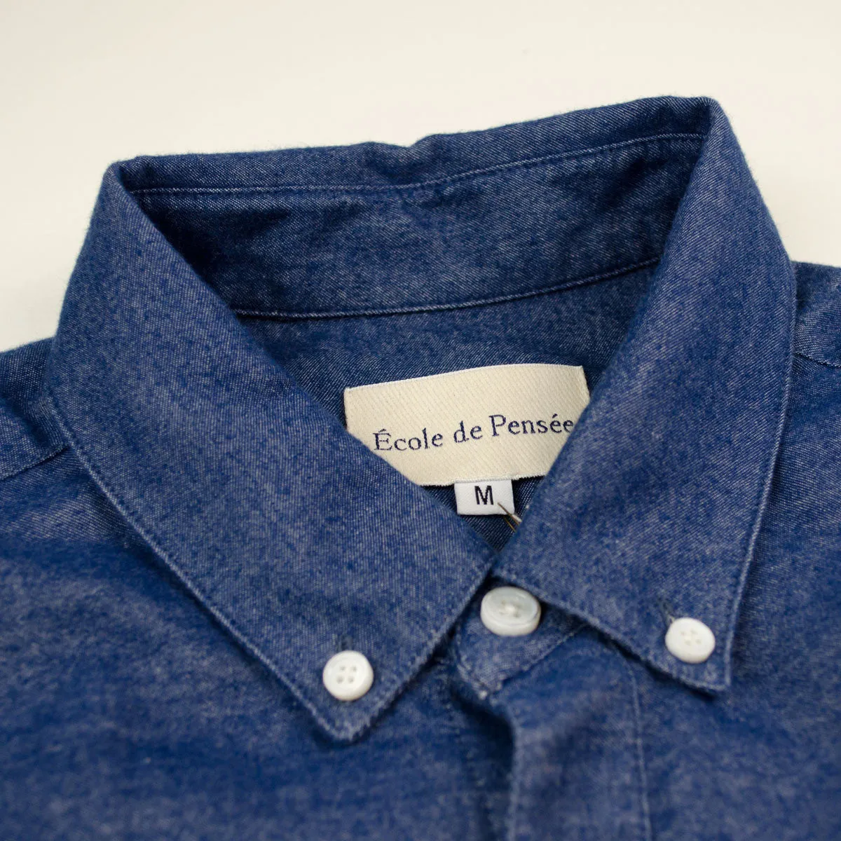 Ecole de Pensée - Home Shirt - Navy Brushed