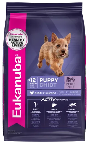 Eukanuba Puppy Small Breed Dry Dog Food, 4.5 lb