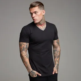 Father Sons Classic Black V Neck - FSH190