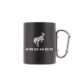 Ford Bronco Carabiner Handle Stainless Mug