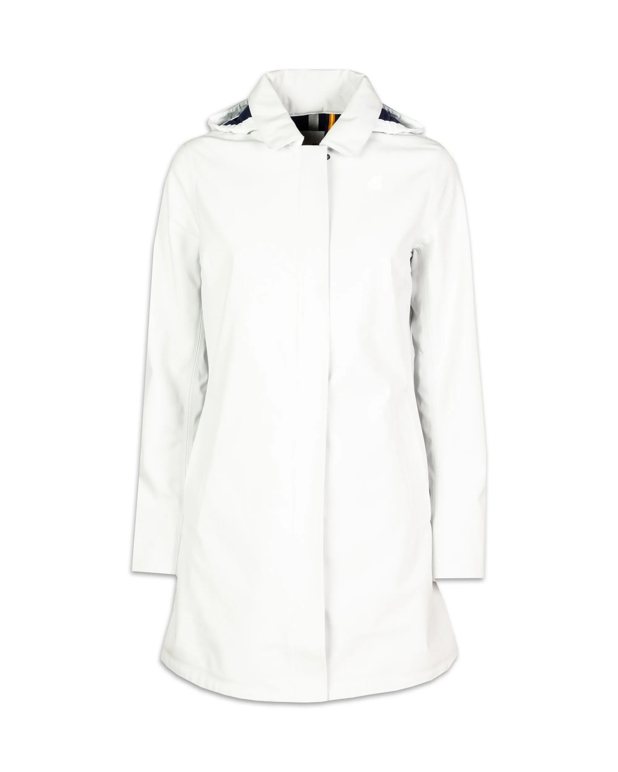 Giacca Donna K-Way Mathy Bonded Bianco