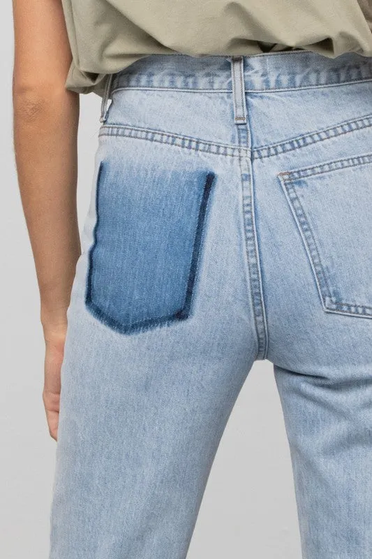 HIGH WAIST PREMIUM TAPERED JEANS