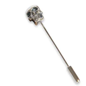 Human Skull Ascot Stick Pin