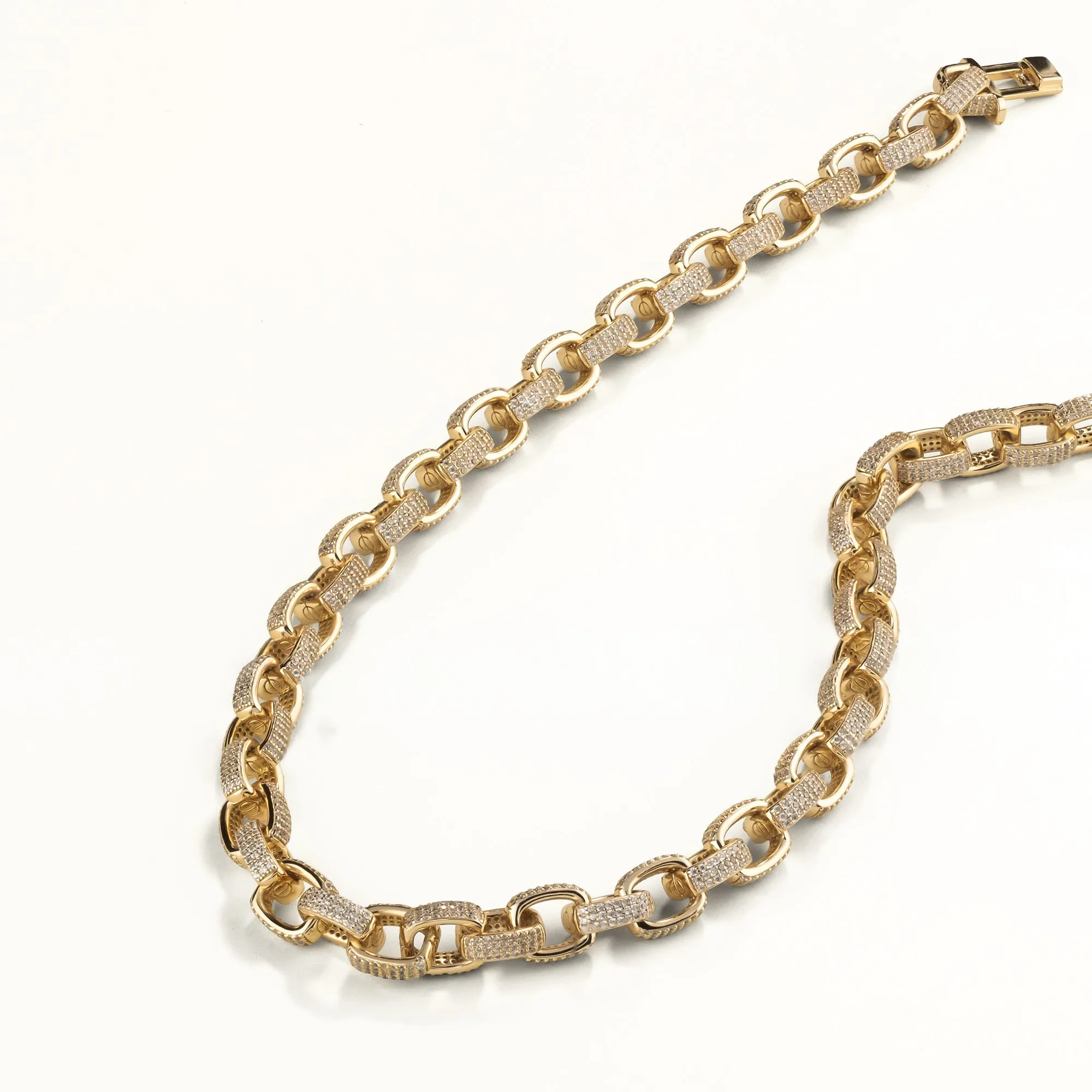 Iced Cable Link Chain