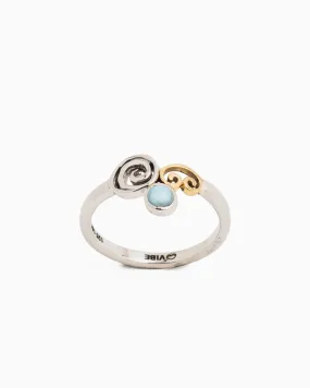 Island Spirit Ring - Larimar