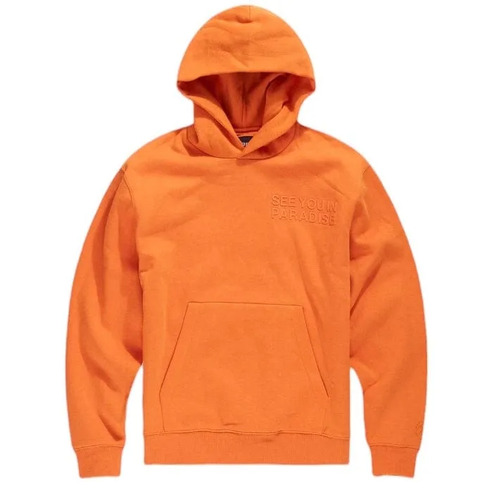 Jordan Craig Paradise Tonal Pullover Hoodie (Orange) 8550H