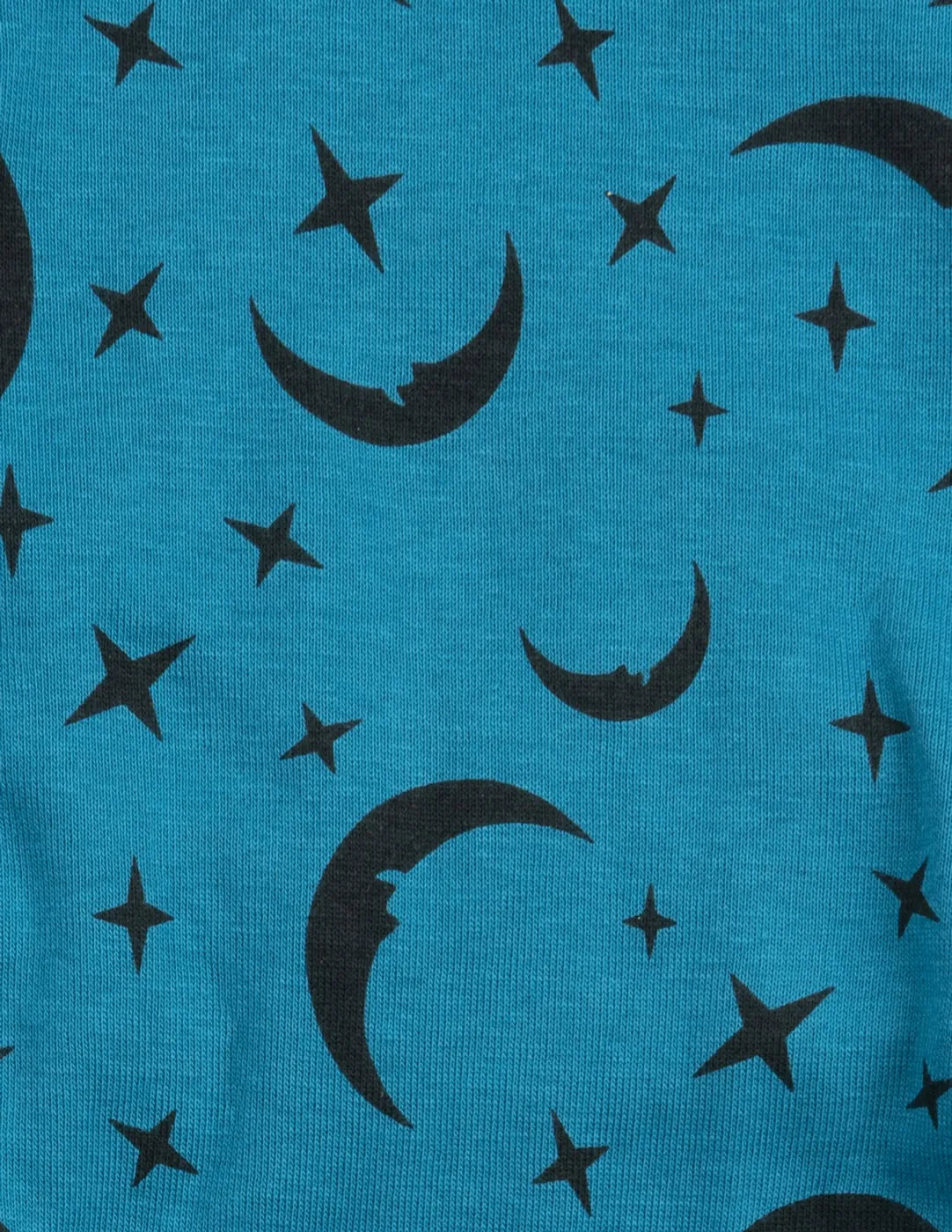 Kid's Footed Moon Pajamas