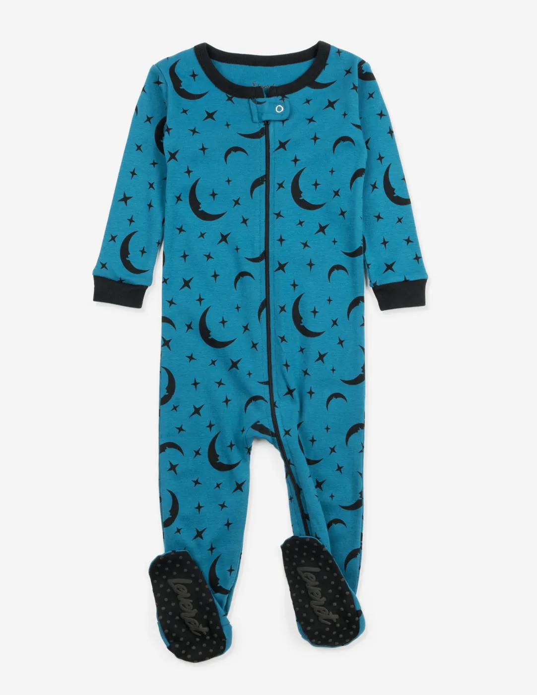 Kid's Footed Moon Pajamas