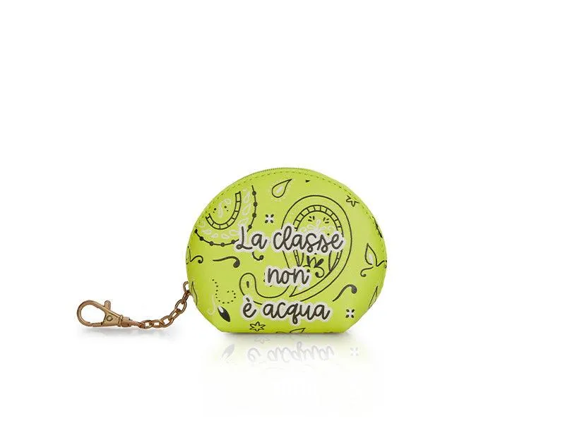 LE PANDORINE Keychain Portafoglio Portamonete Classe Bandana Fluo Yellow PE22DCX02305-04