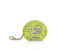 LE PANDORINE Keychain Portafoglio Portamonete Classe Bandana Fluo Yellow PE22DCX02305-04