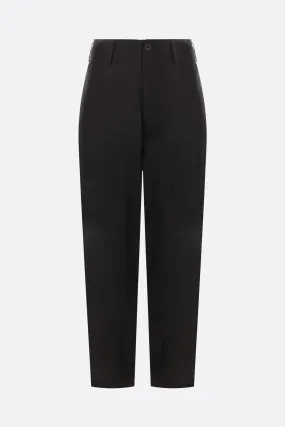 linen blend cropped pants