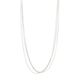 Live 3-in-1 Silver Plated Necklace