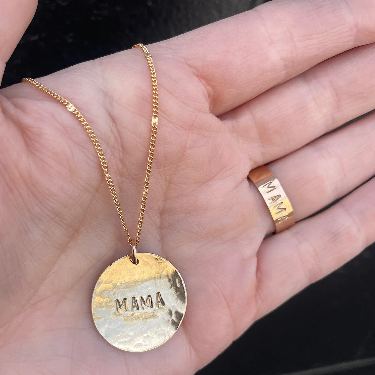 Mama Coin Necklace