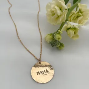 Mama Coin Necklace