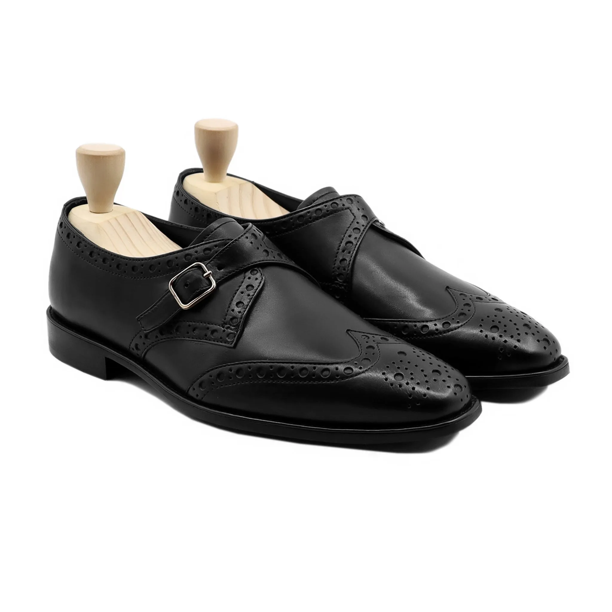 Maranta - Black Monkstrap