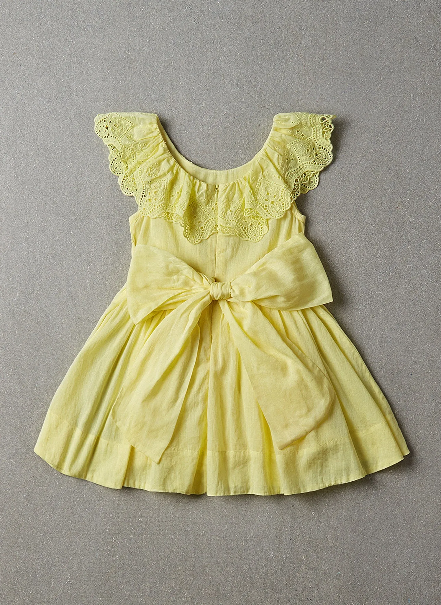 Nellystella Piper Dress in Chartreuse