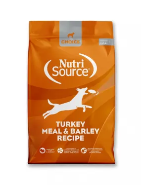 NutriSource Choice Turkey Meal & Barley Recipe Dry Dog Food