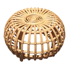 Outdoor Rattan Ottoman Chair