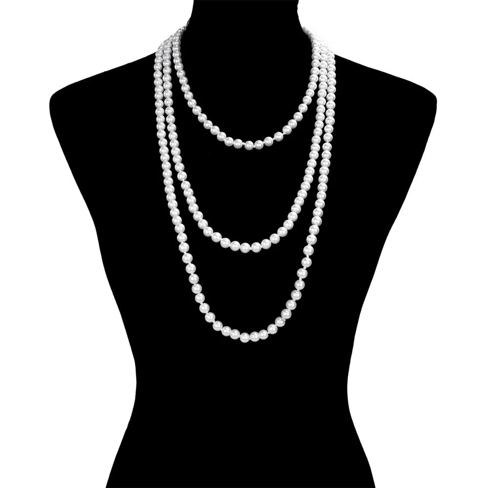 Pearl Long Necklace