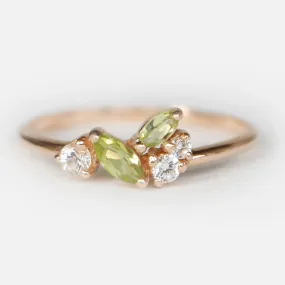 Peridot Diamond Ring Dwi