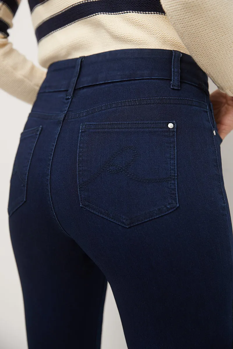 Pull-on Bootcut Jeans with real pockets