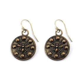 QUEEN BEE Earrings - Bronze