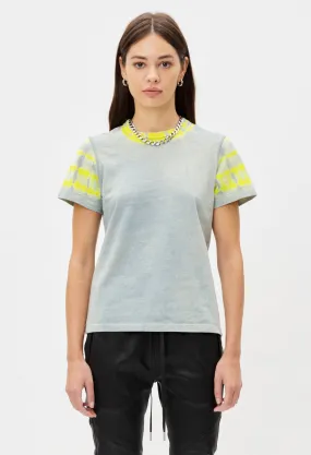 Reconstructed Tie Dye Tee / Jade X Lemon