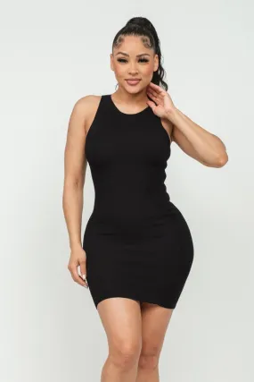 Sabina Knit dress (Black)