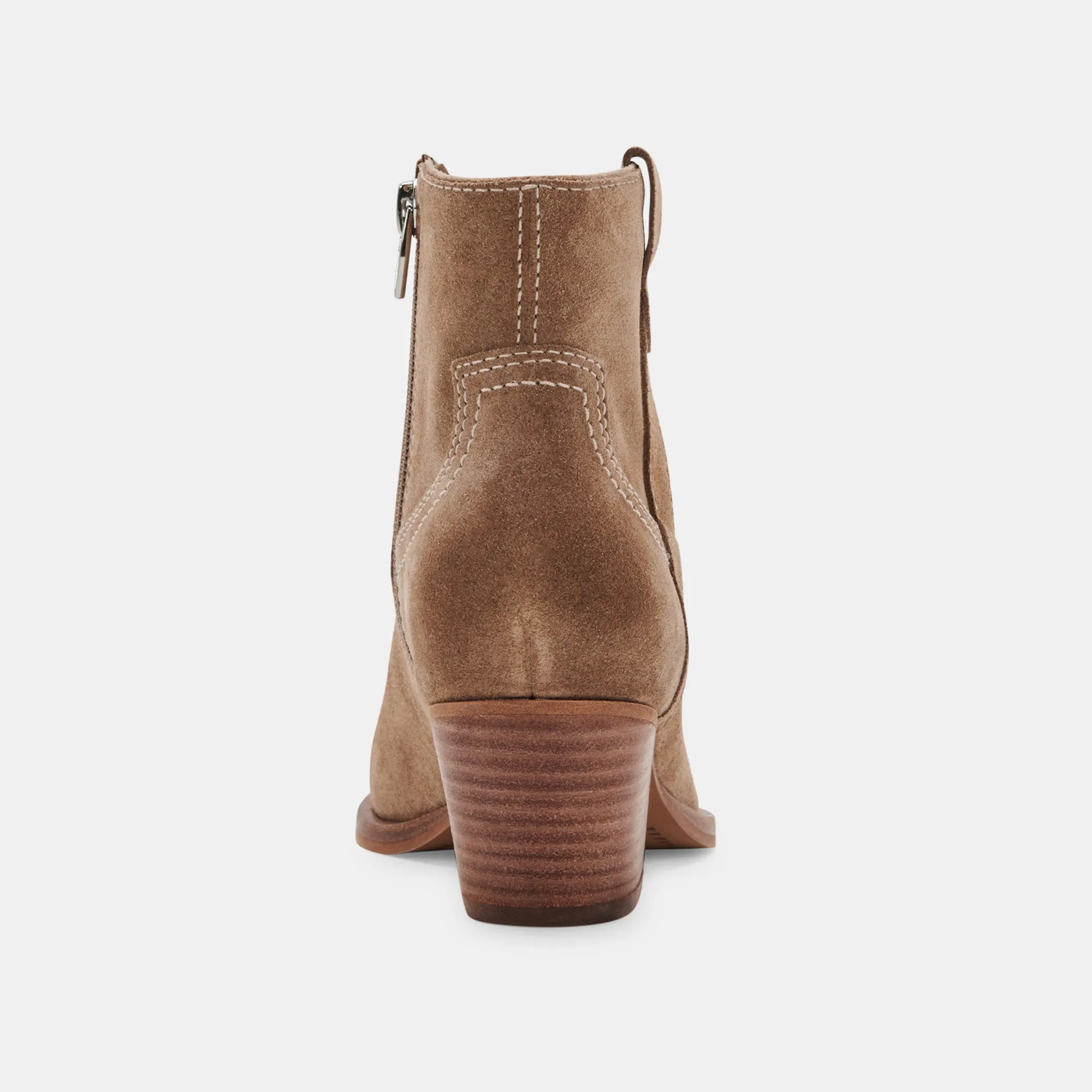 SILMA BOOTIES TRUFFLE SUEDE re:vita