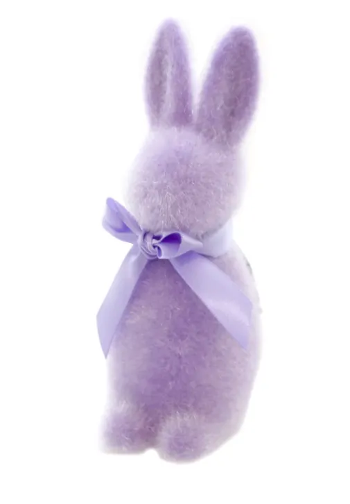 Small Flocked Nose Bunny (10 colors)