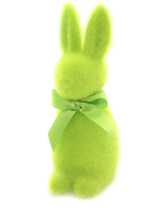 Small Flocked Nose Bunny (10 colors)