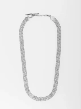 Sterling Silver Chainmail Necklace